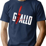 Giallo T-Shirt for Men & Women, T-Shirts Graphic Tee - Navy