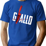 Giallo T-Shirt for Men & Women, T-Shirts Graphic Tee - Blue