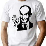 Gift For Everyone Nein Animal Doch Ohhh Vintage Photograp T-Shirt - White