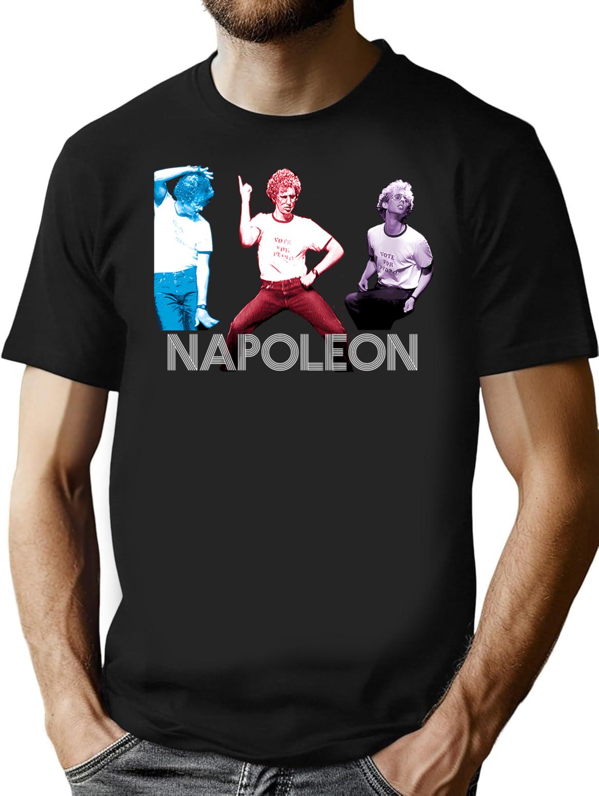 Gift For Men Dance Dance Napoleon Dark Grey Vintage Photograp T-Shirt - Black