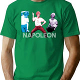Gift For Men Dance Dance Napoleon Dark Grey Vintage Photograp T-Shirt - Green