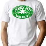 Gift For Men Jerry Jeff Walker Vintage Green Logo Funny Graphic Gift T-Shirt - White