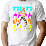 Gift Idea Light Blue Enter-tayne-ment Vintage Retro T-Shirt - White