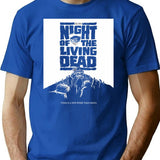 Gift Movie Fans Night Of The Living Dead Idol Gift Fot You T-Shirt for Men & Women, T-Shirts Graphic Tee - Blue