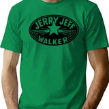 Gifts For Men Jerry Jeff Walker Vintage Logo Black Funny Graphic Gifts T-Shirt - Green