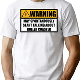 Gifts For Roller Coaster Rollercoaster Enthusiasts Lovers T-Shirt - White