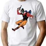 Gifts Men Buck Funny Graphic For Fan T-Shirt - White