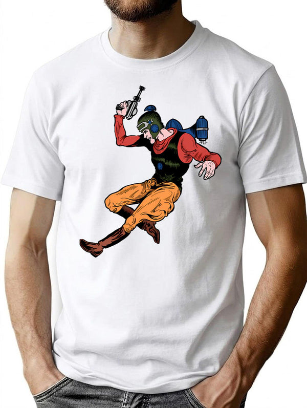 Gifts Men Buck Funny Graphic For Fan T-Shirt - White