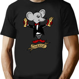 Gimme The Cheese T-Shirt - Retro Graphic Tee for Men & Women - Black