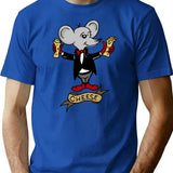 Gimme The Cheese T-Shirt - Retro Graphic Tee for Men & Women - Blue