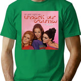 Girls' Night T-Shirt - Retro Graphic Tee for Men & Women - Green