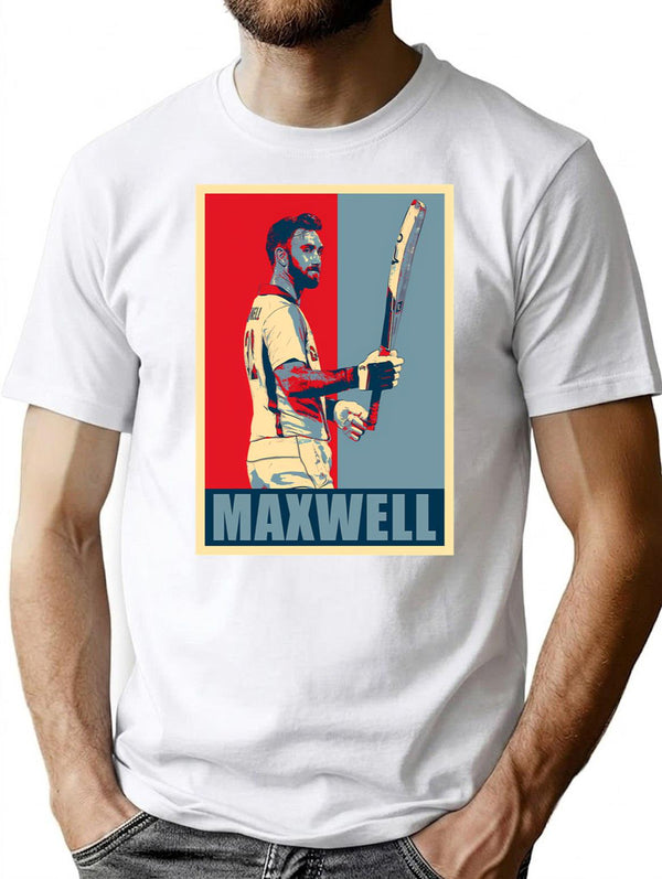 Glenn Maxwell Funny Gifts Men T-Shirt - Sarcastic Humor Graphic Tee - White