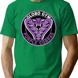 Globo Gym Purple Cobras Vintage Logo T-Shirt - Green