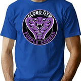 Globo Gym - Purple Cobras Vintage Logo T-Shirt - Blue