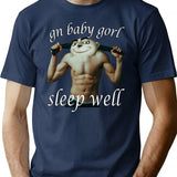 Gn Baby Gorl T-Shirt - Retro Graphic Tee for Men & Women - Navy
