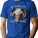 Gn Baby Gorl T-Shirt - Retro Graphic Tee for Men & Women - Blue
