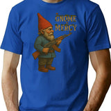 Gnome Mercy Ak47 T-Shirt - Retro Graphic Tee for Men & Women - Blue