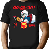 Go Racer Go T-Shirt for Men & Women, T-Shirts Graphic Tee - Black