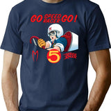 Go Racer Go T-Shirt for Men & Women, T-Shirts Graphic Tee - Navy