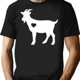 Goat Art Goat Love Goat Mama Goat Owner Goat T-Shirt - Black