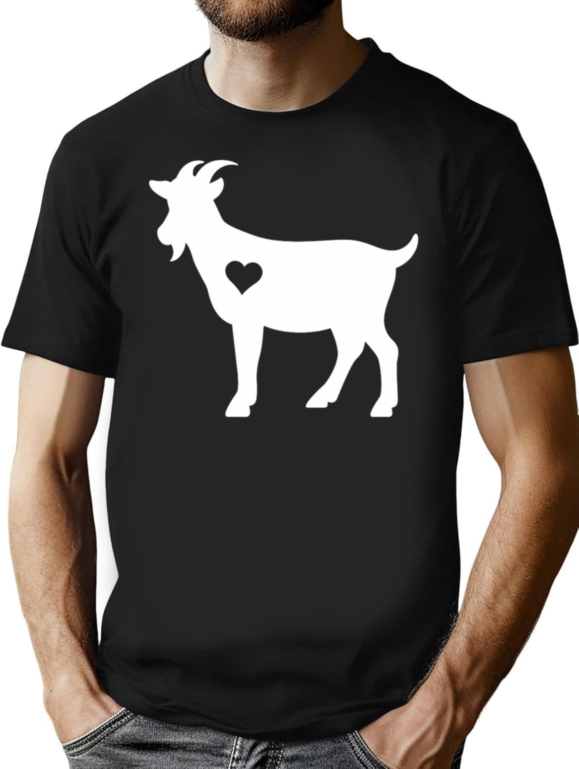 Goat Art Goat Love Goat Mama Goat Owner Goat T-Shirt - Black