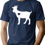 Goat Art Goat Love Goat Mama Goat Owner Goat T-Shirt - Navy