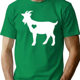 Goat Art Goat Love Goat Mama Goat Owner Goat T-Shirt - Green