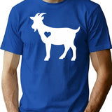 Goat Art Goat Love Goat Mama Goat Owner Goat T-Shirt - Blue