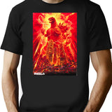 Godzila T-Shirt - Retro Graphic Tee for Men & Women - Black