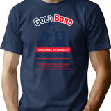 Gold Bond Label Girls Golden T-Shirt for Men & Women, T-Shirts Graphic Tee - Navy