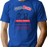 Gold Bond Label Girls Golden T-Shirt for Men & Women, T-Shirts Graphic Tee - Blue