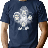 Golden Girls T-Shirt - Retro Graphic Tee for Men & Women - Navy