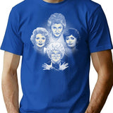 Golden Girls T-Shirt - Retro Graphic Tee for Men & Women - Blue