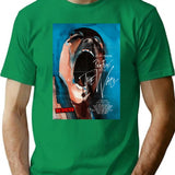 Golden Hour Blooms Flowers In The Evening T-Shirt - Green
