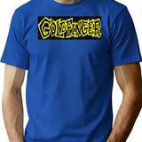 Goldfinger T-Shirt - Retro Graphic Tee for Men & Women - Blue