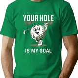 Golf Humor Vintage T-Shirt - Retro Graphic Casual Tee - Green