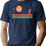 Golf Retro Vintage Cute Golf Lover Golf Players Gift Idea T-Shirt - Navy