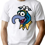 Gonzo T-Shirt - Retro Graphic Tee for Men & Women - White