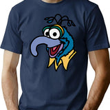 Gonzo T-Shirt - Retro Graphic Tee for Men & Women - Navy