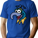 Gonzo T-Shirt - Retro Graphic Tee for Men & Women - Blue