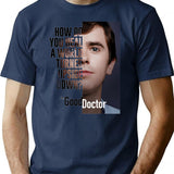 Good Doctor Healty Classic T-Shirt - Retro Graphic Tee for Men & Women - Navy