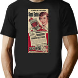 Good Eatin' T-Shirt - Retro Graphic Tee for Men & Women - Black