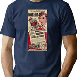 Good Eatin' T-Shirt - Retro Graphic Tee for Men & Women - Navy