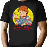 Good Guys Doll Worn Out T-Shirt for Men & Women, T-Shirts Graphic Tee - Black
