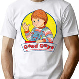 Good Guys Doll Worn Out T-Shirt for Men & Women, T-Shirts Graphic Tee - White