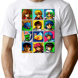 Good Simulation Passionate Video Game Music Fan Phantasy Star Iv Characters Cute Gifts T-Shirt - White