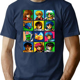 Good Simulation Passionate Video Game Music Fan Phantasy Star Iv Characters Cute Gifts T-Shirt - Navy