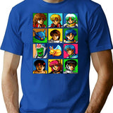 Good Simulation Passionate Video Game Music Fan Phantasy Star Iv Characters Cute Gifts T-Shirt - Blue