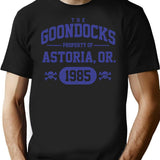 Goondocks - 1985 T-Shirt - Retro Graphic Tee for Men & Women - Black