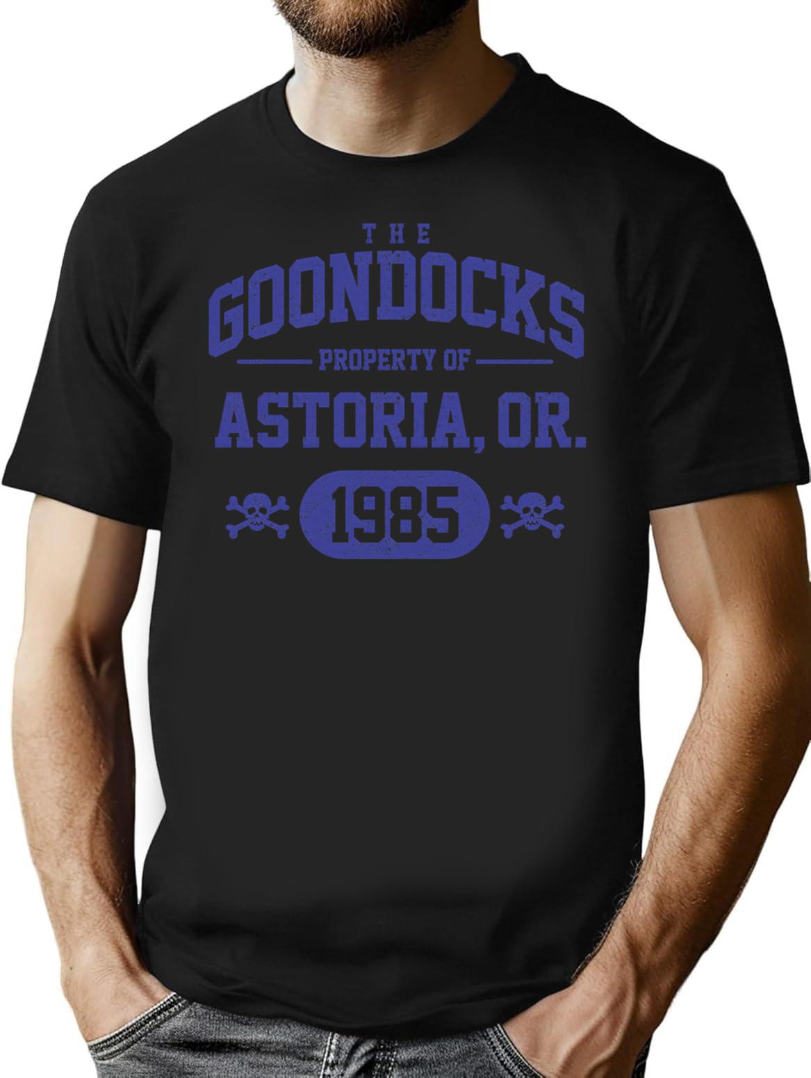 Goondocks - 1985 T-Shirt - Retro Graphic Tee for Men & Women - Black